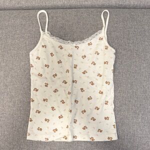 Brandy Melville/John Galt Teddy Bear Tank Top